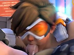 Tracer, The Overwatch Character, Indulges In Sexual Activity Through A 3d Animated Perspective